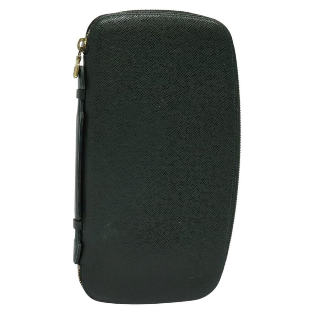 LOUIS VUITTON Taiga Organizer Atoll Travel Case Ardoise M30652 LV Auth bs22785 - Picture 10 of 16